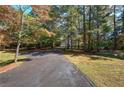 Asphalt driveway surrounded by lush greenery at 810 Mcconnell Rd, Powder Springs, GA 30127