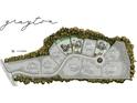 Plot plan showing location of Grayton homes at 175 Grayton Ln, Roswell, GA 30075