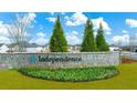 Stone entrance sign to the Independence community at 2718 Honey Locust Ct, Loganville, GA 30052