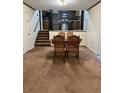 Dining room with a view of the kitchen from the split-level at 1482 Indian Forest Trl, Stone Mountain, GA 30083