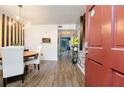 Dining room with wooden table and view of entryway at 3103 Reeves Se St, Smyrna, GA 30080