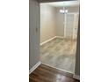 Dining area with wood-look flooring and chandelier at 405 Fairburn Sw Rd # 13, Atlanta, GA 30331