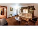 Living room with a view into another room at 6055 Blackhawk Se Trl, Mableton, GA 30126