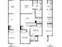 Second floor plan with owner's suite, loft, and two additional bedrooms at 560 Pennsy Aly, Mableton, GA 30126