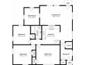 Three-bedroom, one-bathroom home with a spacious living room and a kitchen at 1885 Broad Ave, East Point, GA 30344