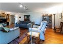Spacious living room with hardwood floors and ample natural light at 1028 Ridge Ave, Stone Mountain, GA 30083