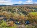 Aerial view showing home's location in a quiet residential neighborhood at 51 Jennifer Ln, Rydal, GA 30171