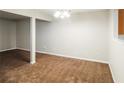 Bright dining area with neutral walls and brown carpet at 3347 Waldrop Trl, Decatur, GA 30034