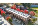 Aerial view of townhome community with autumn foliage at 432 Ira Sw St # 301, Atlanta, GA 30312