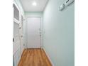 Light and airy entry with wood floors and neutral walls at 1115 Cannongate Sw Xing, Marietta, GA 30064