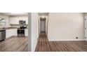 Modern kitchen with stainless steel appliances and granite countertops at 763 Tara Se Cir, Atlanta, GA 30354