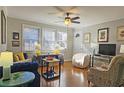 Living room with comfy seating and cork flooring at 2825 Northeast Ne Expy # E2, Atlanta, GA 30345