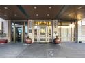Elegant building entrance with modern design at 565 Peachtree Ne St # 1209, Atlanta, GA 30308