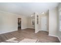 Bright living room featuring hardwood floors and an open floor plan at 2361 Bonner Rd, Atlanta, GA 30344