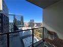 Balcony with stunning city views at 1280 W Peachtree Nw St # 2914, Atlanta, GA 30309