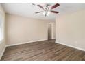 Spacious living room featuring wood-look floors at 195 Pinehurst Dr, Stockbridge, GA 30281