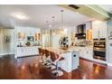 Spacious kitchen featuring modern appliances and an island at 120 Broad Meadows Ln, Fayetteville, GA 30215
