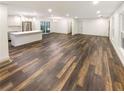 Spacious living area showcasing hardwood floors and an open floor plan at 522 Jo Ann Se Dr, Marietta, GA 30067