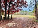 Serene open field with a dirt path leading into it at 359 Cornish Mtn Rd, Oxford, GA 30054