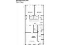 Three bedrooms, two baths, and a loft on the third floor at 913 Echo Park Dr, Suwanee, GA 30024