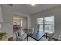 Home office with a view of the neighborhood, perfect for working from home at 1721 Cobblefield Cir, Dacula, GA 30019