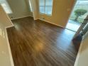 Spacious living area with wood-look floors at 2030 Shamrock Dr, Decatur, GA 30032