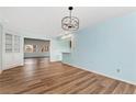 Dining room features built-in hutch and view into living room at 4251 Hamilton Mill Rd, Buford, GA 30519