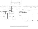 One-story house featuring 3 bedrooms, 2 baths, living room, kitchen and garage at 7312 Melrose Ct, Villa Rica, GA 30180