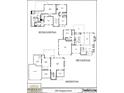Detailed floor plans showcasing a spacious layout at 2587 Kingsley Ne Dr, Marietta, GA 30062