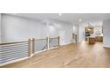 Open living area with hardwood floors and kitchen views at 1923 Rogers Ct, Atlanta, GA 30318