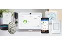 Image showcasing a variety of smart home devices, including a smart thermostat, doorbell, and locks at 540 Whitman Ln, Stockbridge, GA 30281