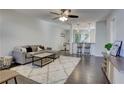 Bright and airy living room with hardwood floors and open concept at 3149 Buford Ne Hwy # 7, Atlanta, GA 30329
