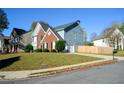 Two-story house with a fenced yard and driveway at 3820 Mast Nw Ct, Kennesaw, GA 30144