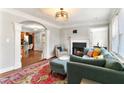 Bright living room featuring a fireplace and comfortable seating at 365 S Howard Se St, Atlanta, GA 30317