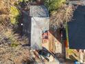 Overhead view of house, backyard, and detached structure at 271 Andrew Hairston Nw, Atlanta, GA 30314