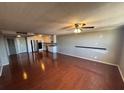 Hardwood floor living room, open concept to kitchen at 2965 Pharr Court South Nw # 815, Atlanta, GA 30305