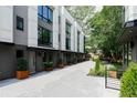 Modern townhome community with paved courtyard at 1160 Ormewood Ave # 11, Atlanta, GA 30316