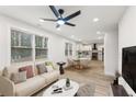 Open concept living space with kitchen view at 1288 Almont Sw Dr, Atlanta, GA 30310
