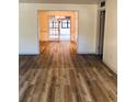 Bright dining room with hardwood floors and French doors at 134 Amherst Nw Pl, Atlanta, GA 30327