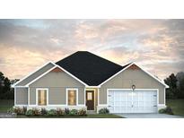 Modern ranch-style home with two-car garage at 114 Jacoby Dr # 111, Fairburn, GA 30213