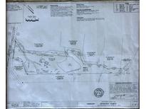 Survey map showing property lines and boundaries at 1375 Rock Springs Rd, Buford, GA 30519