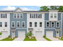 Three-unit townhome building with garages at 98 Werner Brook Sw Way, Atlanta, GA 30354