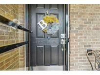 Attractive front door with decorative wreath at 2555 Flat Shoals Rd, South Fulton, GA 30349