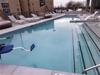 Resort-style pool with plenty of lounge chairs and a pool lift for accessibility at 788 W Marietta Nw St # 1111, Atlanta, GA 30318