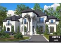 Luxury home with grand entrance and columns at 1815 Trinidad, Stockbridge, GA 30281