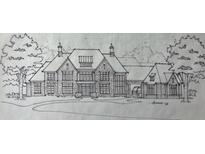 Architectural drawing of a large two-story house at 811 Woodvale Pt, Suwanee, GA 30024