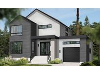 Modern two-story home with gray and white exterior at 2258 Kings Forest Se Dr, Conyers, GA 30013