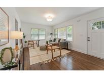 Bright living room with hardwood floors and modern furniture at 1215 Richland Sw Rd, Atlanta, GA 30310