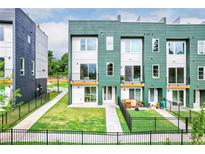 Modern townhome with private backyard and fenced patio at 2029 Memorial Dr # 33, Atlanta, GA 30317