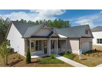 Craftsman style home with gray roof and brick accents at 3378 Chosen Blvd, Snellville, GA 30078